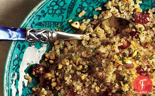 Quinoa cu cireșe uscate și fistic