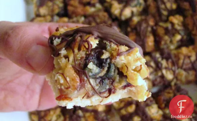 Batoane De Macaroon Cu Cireșe De Ciocolată Albă