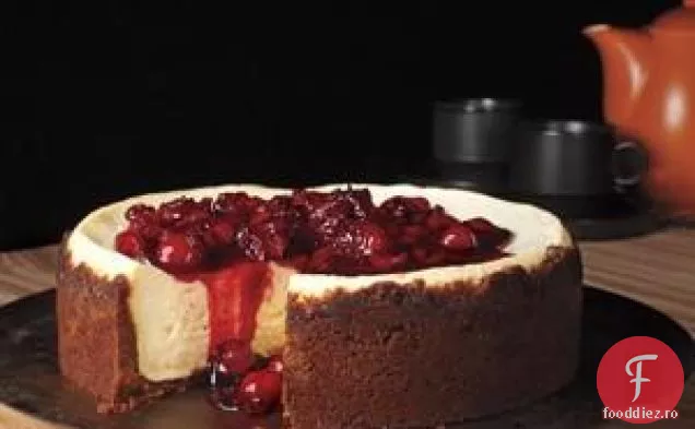 Cheesecake Cu Cireșe Gingersnap