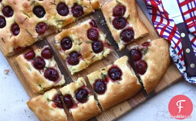 Cherry Rosemary Sare De Mare Foccacia