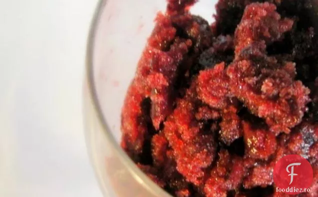 Sorbet De Cireșe Și Fasole De Vanilie