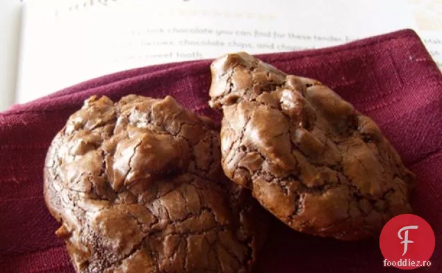 Ciocolată Cherry Fudge Drop Cookie-Uri