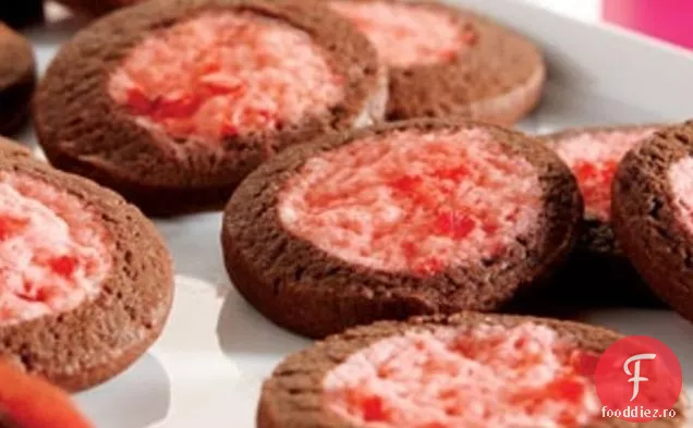 Ciocolată-cireșe felie ' n ' coace cookie-uri