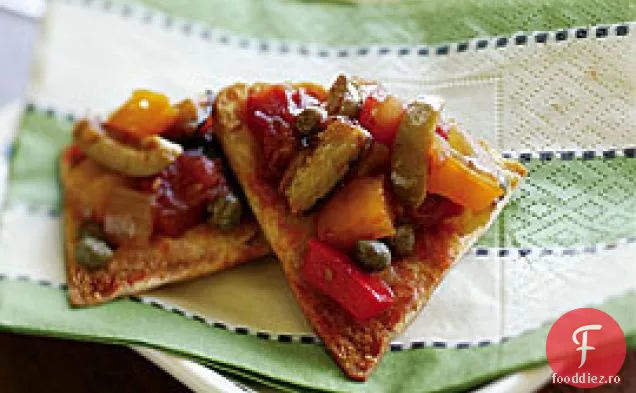 Gust de vinete dulce și acru (caponata)