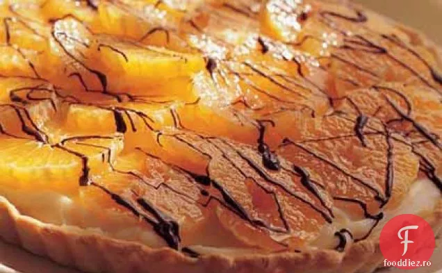 Clementine-Tartă Cu Cremă De Ciocolată