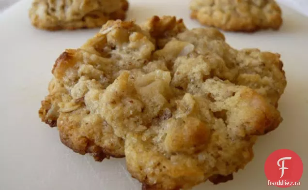Cookie-urile de ovăz de nucă de cocos ale mătușii Nita