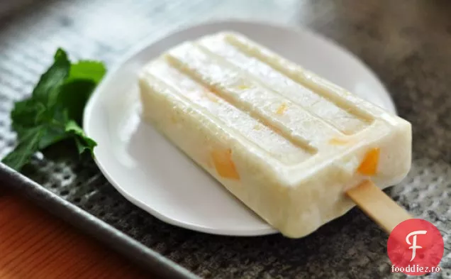 Pop-Uri De Budincă De Orez Cu Nucă De Cocos Și Mango