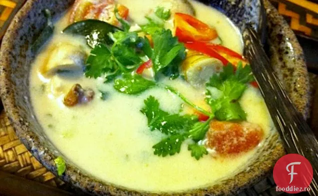 Rețetă De Supă De Pui Cu Nucă De Cocos Thailandeză