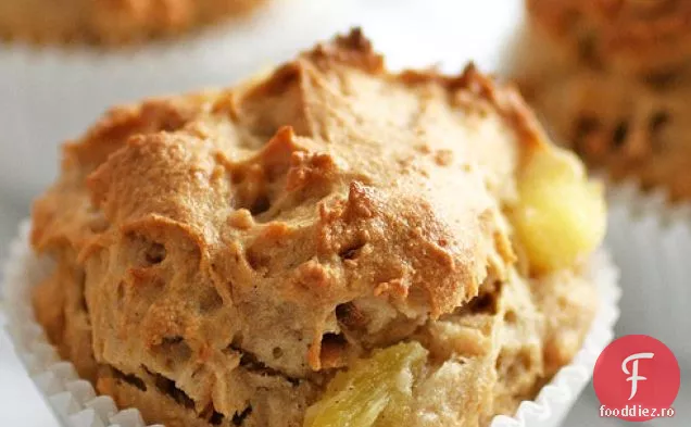 Rețetă de brioșă de nucă de cocos cu ananas fără Gluten
