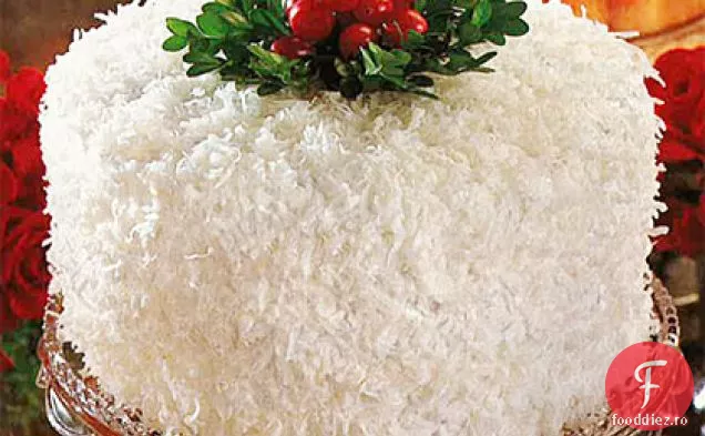 Tort De Nucă De Cocos-Lămâie
