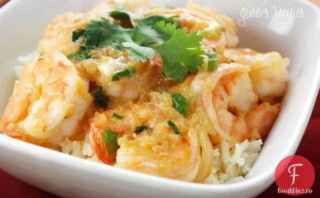 Thai Nucă De Cocos Curry Creveți