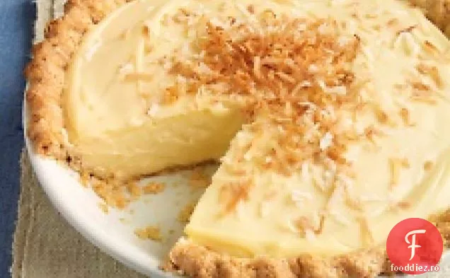 Plăcintă Cu Cremă De Nucă De Cocos