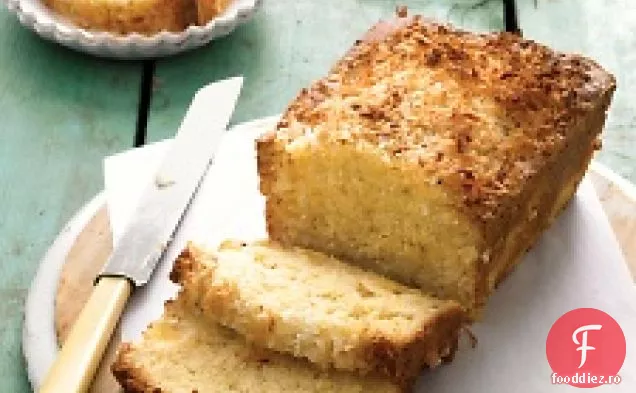 Tort de pâine cu nucă de cocos-ananas