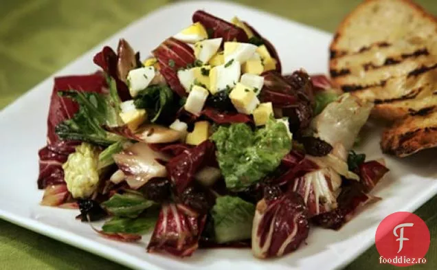 Salată Tocată Radicchio La Grătar Și Romaine