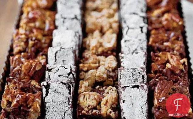 Brownies Caramel-Nucă De Cocos-Pecan
