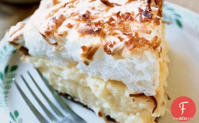 Plăcintă Cu Bezea Cu Cremă De Nucă De Cocos