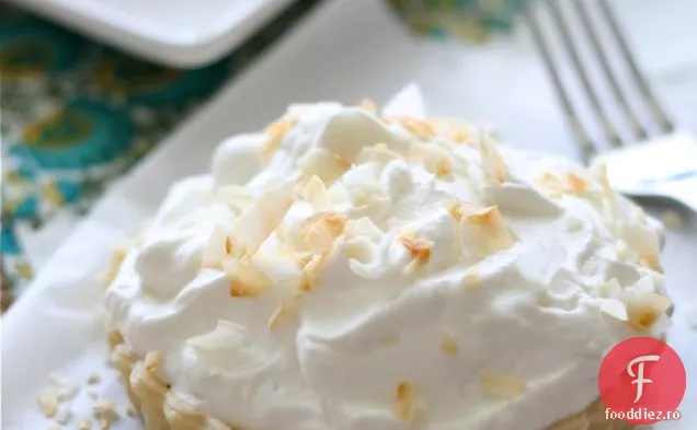 Tarte Cu Cremă De Banane Cu Nucă De Cocos