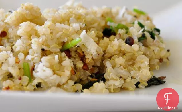 Quinoa de nucă de cocos-mentă