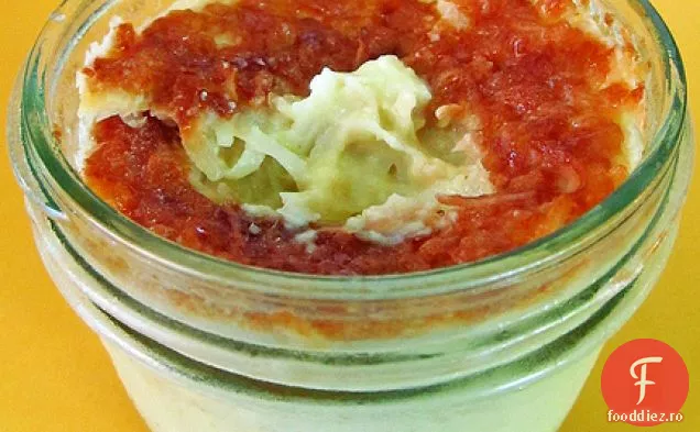 Cremă de nucă de cocos la cuptor (pots de Cr Ampermormme)