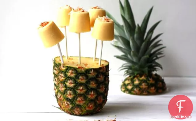 Pineapple Nucă De Cocos Iaurt Pops