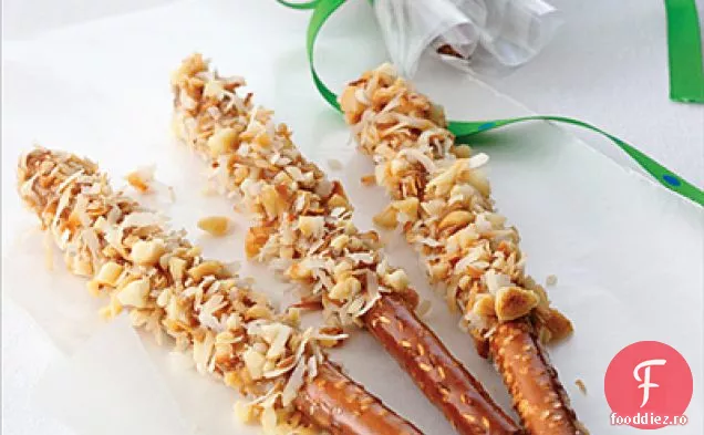 Batoane De Nucă De Cocos Caramel