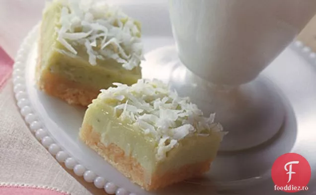 Bare cremoase de Lime-nucă de cocos