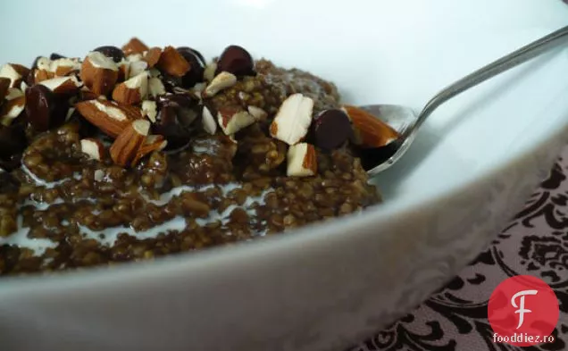 Fulgi de ovăz Mocha Crunch cu ovăz tăiat din oțel