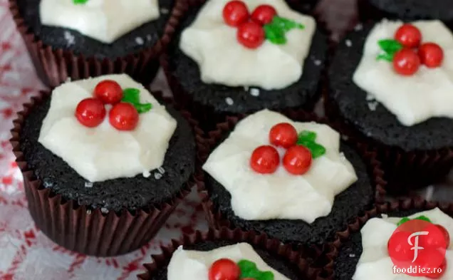 Peppermint Mocha Cupcakes