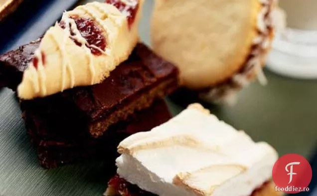 Mocha-Marmeladă Shortbread Baruri