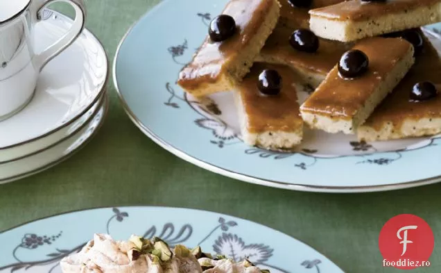 Batoane De Pâine Scurtă Cu Cafea Glazurată Cu Unt