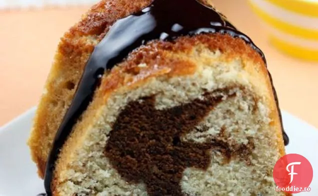 Mocha Nuc Marmorat Bundt Tort
