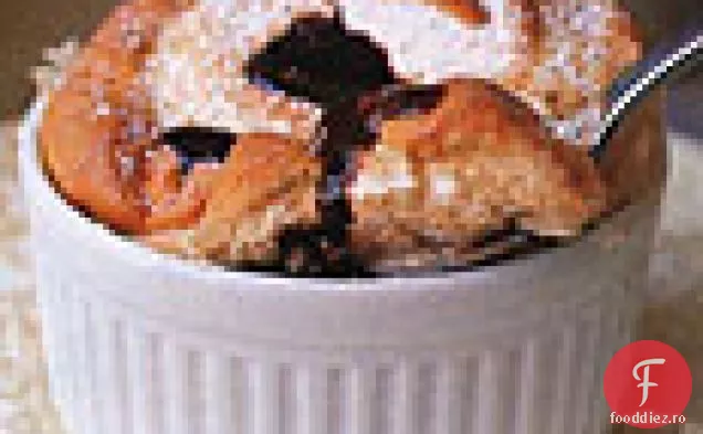 Sufle de cafea cu sos Mocha