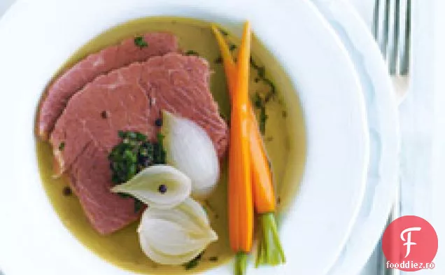 Carne De Vită În Bulion Cu Salsa Verde