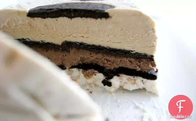 Mocha Toffee-crunch Terrine {sau desert de înghețată stratificat}