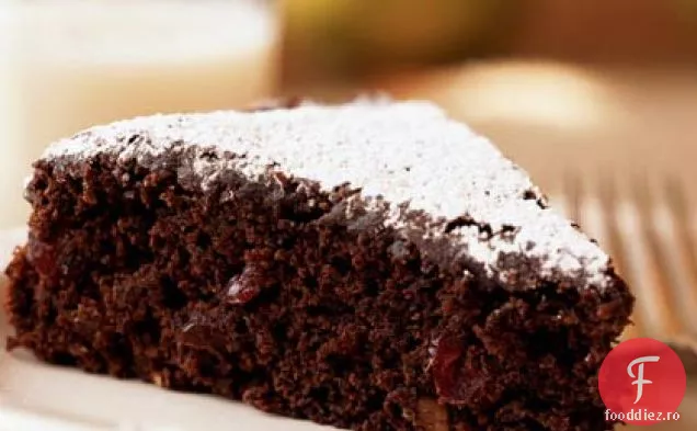 Tort De Ciocolată-Nuc-Afine