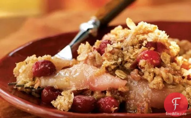 Pear-Cranberry Crisp