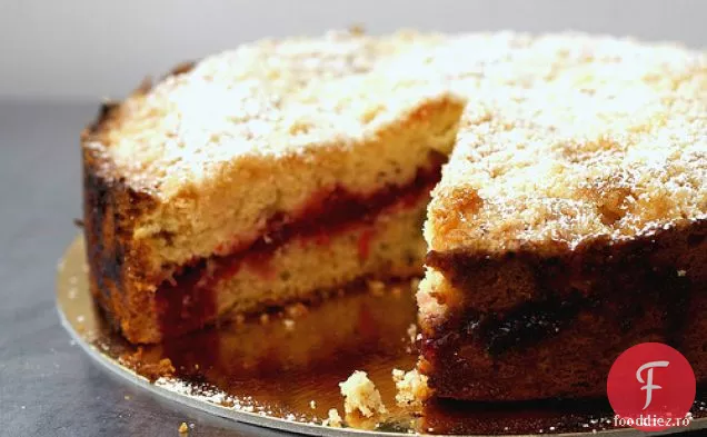 Tort De Cafea Cu Vanilie De Afine