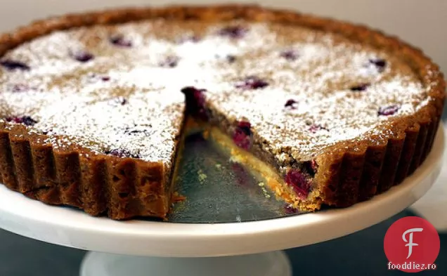 Tarta Cu Frangipan Cu Pecan De Afine