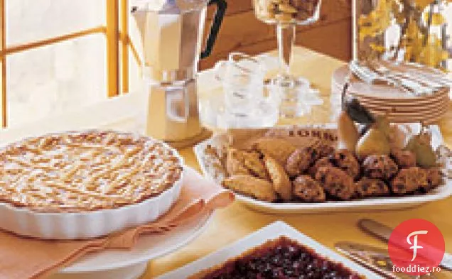 Tarta De Afine Cu Frisca Creme Fraiche