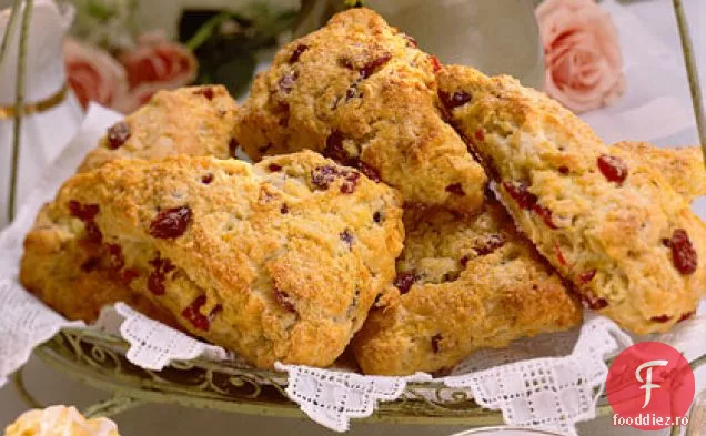 Biscuiți De Afine-Portocale
