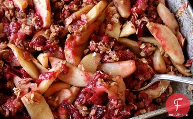 Vegan Mere Afine Fulgi De Ovăz Coace