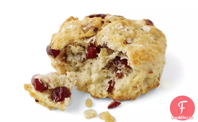 Biscuiți Savuroși Cu Afine Și Nuci
