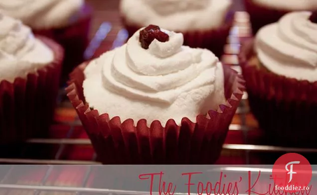 Cupcakes Cu Afine Cu Frișcă Cu Aromă De Arțar