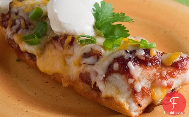 Enchiladas De Curcan Cu Afine