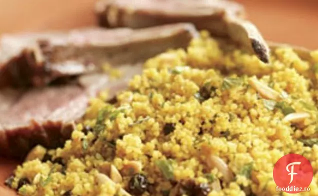 Pilaf De Cuscus Condimentat Cu Migdale, Coacăze Și Mentă
