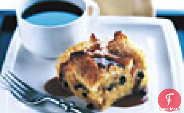 Budincă de pâine Bluewater cu sos de Caramel