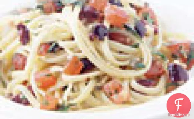 Linguine cu sos Puttanesca