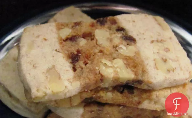 Portocaliu-data - nuci Shortbread