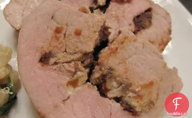 Brânză Albastră, Curmale + Filet De Porc Umplut Cu Pecan