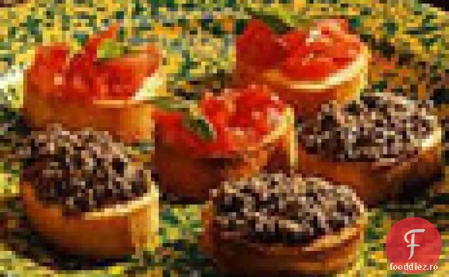 Crostini De Ficat De Pui